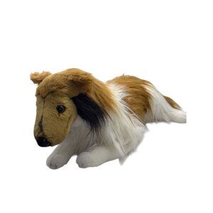 E & J Vintage JUMBO Large Collie Plush Dog Sheltie Lassie